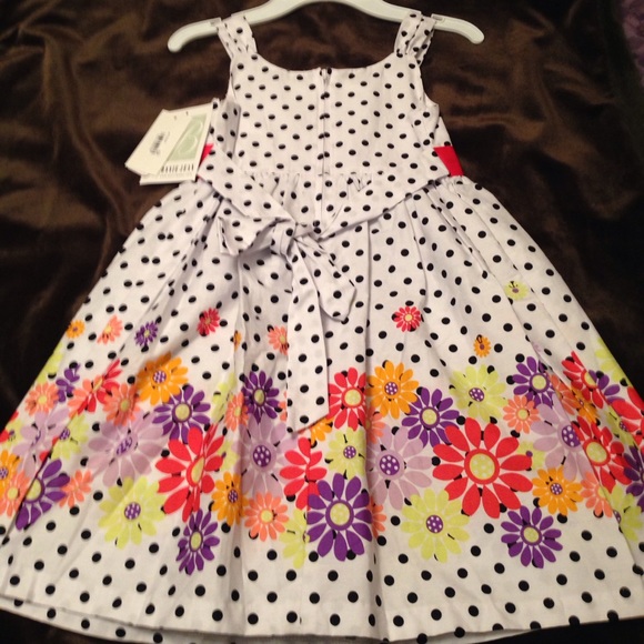 NWT Bonnie Jean girls 6x floral sundress - Picture 2 of 5